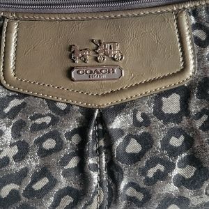 Coach Leopard print bag.